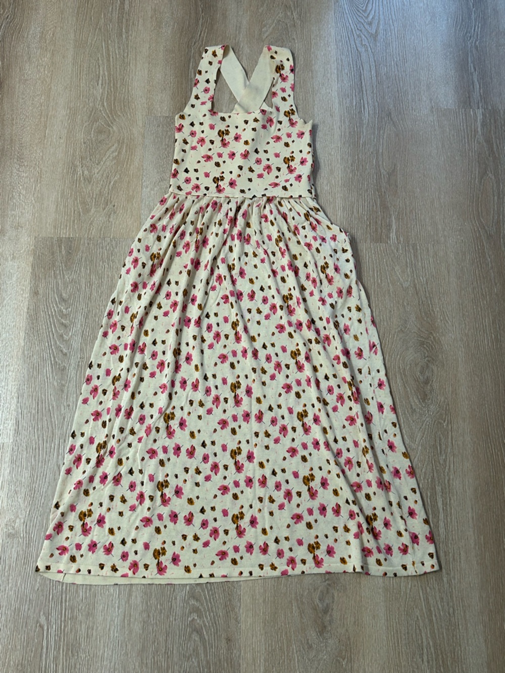 Zara Cream Floral Sundress